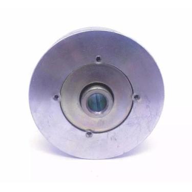 Imagem de Roldana Para Portão Rolamento Duplo V 2 1/2 Polegadas - 2 Un - Metalpa