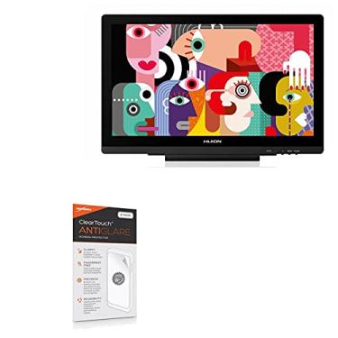 Imagem de Película protetora de tela Huion KAMVAS GT-191 V2, BoxWave [ClearTouch antirreflexo (pacote com 2)] Película fosca anti-impressão digital para Huion KAMVAS GT-191 V2