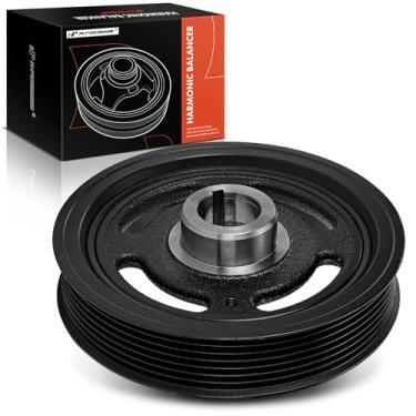 Imagem de A-Premium Polia de cambota balanceadora harmônica do motor compatível com Nissan Versa 2011-2019, Versa Note 2014-2019, 1.6L