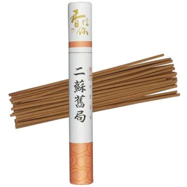 Imagem de Rhinenet Palitos de incenso para meditação de relaxamento de aromaterapia de igreja (jasmim)