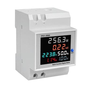 Imagem de Wattimetro Voltimetro Amperimetro 110V 220V 100A Ac D52-2066