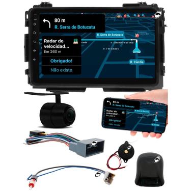 Imagem de Multimidia 9" Polegadas HRV 2015 a 2021 Android Auto CarPlay Comando Volante + Câm...