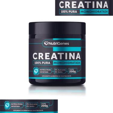 Imagem de Creatina Monohidratada 100 Pura 200g Nutrigenes Importada - Mike Shop