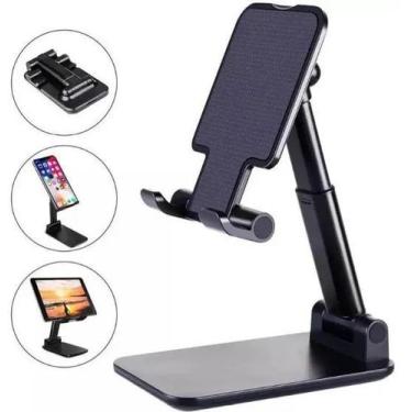 Imagem de Suporte Smartphone Mesa Metal Para Celular Ajustável - it-Blue - kapbo