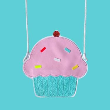 Imagem de Bolsa Infantil De Menina - Bag Transversal -Ganha Embalagem de Presente (CupCake)