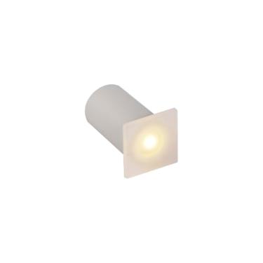 Imagem de Balizador Nordecor Kinne Mini Embutir Quadrado Led Bivolt BRANCO 3000K LUZ AMARELA 6391