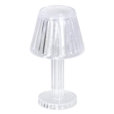 Imagem de Lâmpada de Mesa de Brilho de Diamante, Transmissão de Luz Forte Mini Lâmpada de Mesa de Cristal IP54 Alimentada por Bateria, Luzes Decorativas para Quarto, Viveiro, Estudo, (Cor)