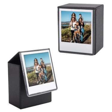 Imagem de HIYQIN Capa fotográfica para Instax Wide Film, caixa de armazenamento de fotos de 8,9 x 10,8 cm serve para Fujifilm Instax Wide 400/300/210Wide EVO, suporte de imagem para filme instantâneo Polaroid