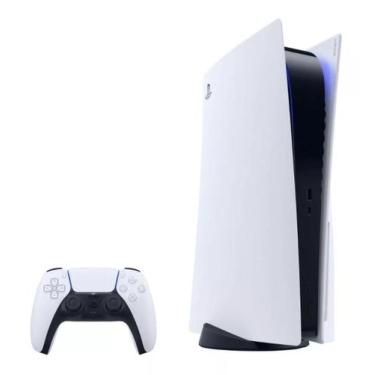 Imagem de Sony Playstation 5 825Gb Standard Cor Branco E Preto