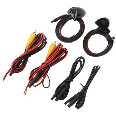 Imagem de Câmbio DE Pontos Cegos Câmera VisãO Noturna ASSISTE TAPE MONTAGEM VIEBRA CÂMERA PARA O DE VIRVEILANÇÃO DE CARRO (Preto)