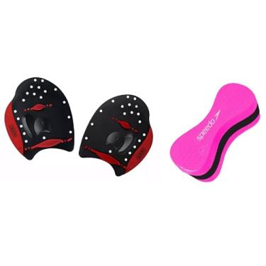 Imagem de Kit Natação Speedo Palmar Power Paddles + Flutuador Pullbuoy Swim (Flutuador rosa)