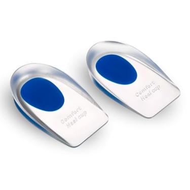 Imagem de Palmilha de Silicone Gel Ortopédica – Amortecimento, Conforto e Proteção para Calcanhar – Universal e Antiderrapante