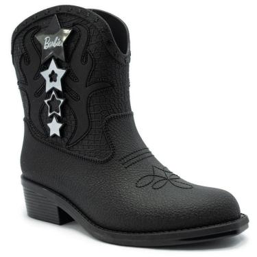 Imagem de Bota Barbie Western Grendene Kids Menina - Preto