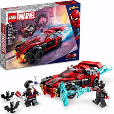 Imagem de Lego Miles Morales Vs Morbius Marvel 220 Peças 7 + 76244