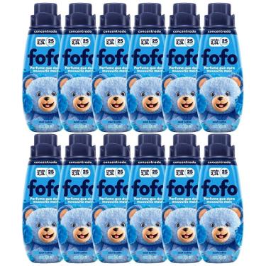 Imagem de Amaciante Fofo Concentrado Azul Tudão 500ml - Embalagem com 12 Unidades