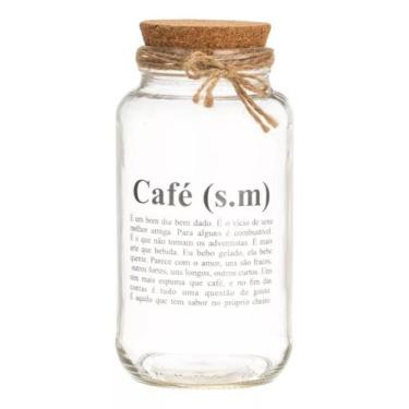 Imagem de Pote 750ml Hermético Vidro Com Tampa De Rolha Para Armazenar Temperos,