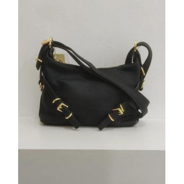 Imagem de Bolsa Feita Em Material SINTÉTICO Nas Cores Branca, Preta e Marrom. Bo