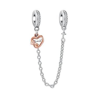 Imagem de Corrente de Prata 925 com Pingente Trevo - Para Pulseiras Pandora, A14