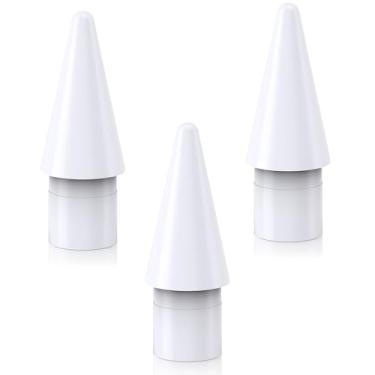 Imagem de Dicas de substituição para Apple iPad Pencil Pro/2ª geração/1ª geração/caneta USB-C e caneta Stylus tresoba G5 e tresoba Findmy iPad Pencil, branca