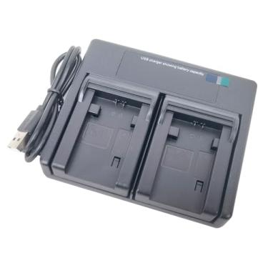 Imagem de Carregador de bateria USB duplo para Canon BP-727 BP-718 VIXIA HF M50 HF M52 HF M500 HF M506 HF R30 HF R32 HF R40 R42 R50 R52 R60 R62 R66 R70 R70 72 R3 00 R400 R500 R506 R600 R700