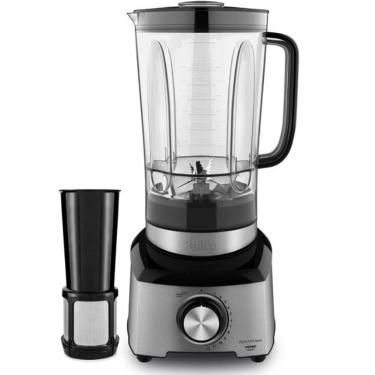 Imagem de Liquidificador Philco Inox 1200W All Black Preto 127V