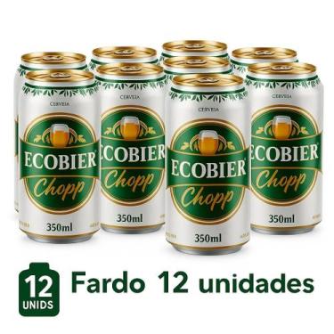 Imagem de Chopp Ecobier Lata 350ml - Pack 12 unidades Oferta