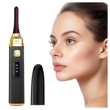 Imagem de Curvador e Modelador Instantâneo Térmico Para Cílios Com Seleção de Te