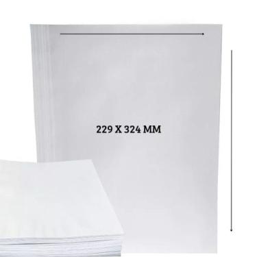 Imagem de Envelope branco 50 unid para escritorio documentos para folha a4 - Scr