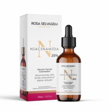 Imagem de Sérum Facial Clareador 25% Niacinamida 30ml Rosa Selvagem