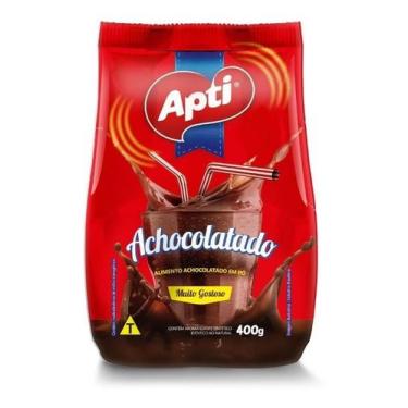 Imagem de Kit c/ 3 Mistura Em Po Achocolatado Embalagem Apti 400g