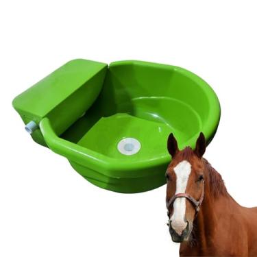 Imagem de Bebedouro Cocho Automatico Cavalo Equino com Boia - Alvorada (Verde)