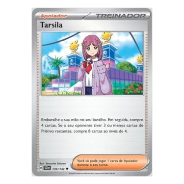 Imagem de CARD POKEMON TREINADOR TARSILA 139/142 COROA ESTELAR COMUM