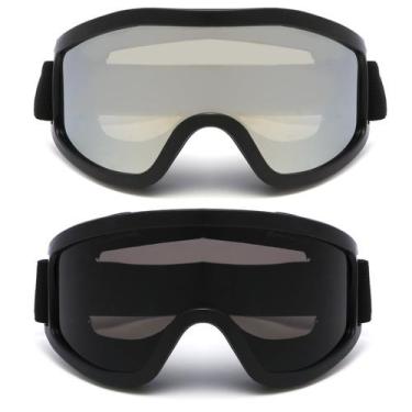 Imagem de Kit 2 Óculos Esportivo De Esqui Snowboard Jet Ski Kitesurf  Proteção U
