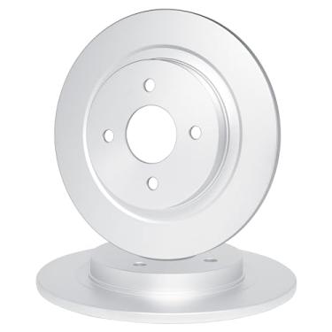 Imagem de R1 Concepts Conjunto de rotor de freio a disco dianteiro Honda Civic 1976-1979