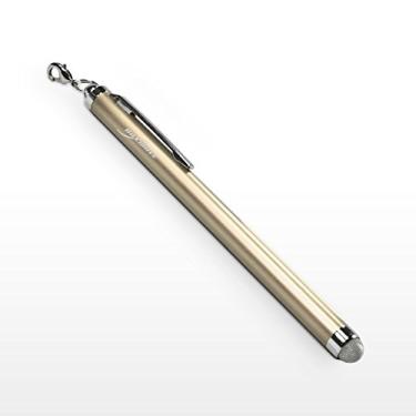 Imagem de Caneta Stylus para iPad Air 2, BoxWave [EverTouch Capacitive Stylus] Caneta Stylus com ponta de fibra capacitiva para Apple iPad Air 2 – Champagne Gold