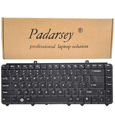 Imagem de Padarsey Teclado de substituição compatível com Dell Inspiron 1545 1540 1546 1410 1420 1520 1521 1525 1526 P446J 0P446J NSKD9301 NSK-D9301 Layout preto dos EUA