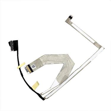 Imagem de Zahara LVDS LCD LED Video Screen Display Cabo de substituição para Dell Latitude 7480 E7480 7490 DC02C00DX00 093JP5 93JP5 93JP5