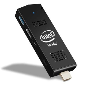 Imagem de ALADAWN Mini Pc Stick Com Intel Atom Z8350 4 Gb De Ram 64 Gb De Rom Mini Computador Stick Com Windows 10 Pro Suporte Para Inicialização Automática, 4K Hd, Wifi 5, Bt 4.2 Intel Pc Stick Para Negócios