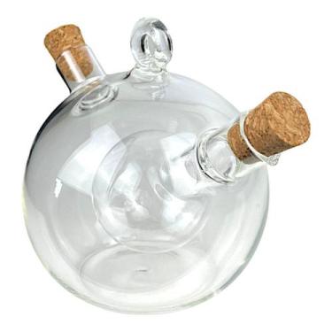 Imagem de Galheteiro 2 Em 1 Porta Azeite E Vinagre De Vidro 60ml 290ml - Hauskra