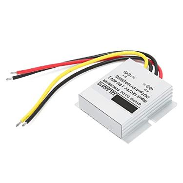 Imagem de Redutor de Tensão à Prova D'água Conversor DC-DC 12V 24V a 5V 10A 50W IP67 Proteção contra Sobrecorrente para Motores de Exibição de Carro LED Energia Fotovoltaica