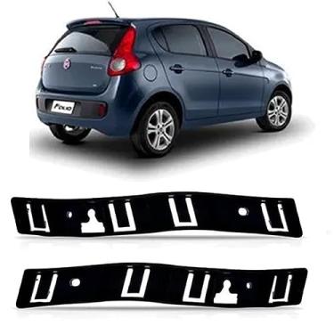 Imagem de Universo Car, Par Suporte Guia Parachoque Traseiro Palio 2013 2014 2015 2016 2017 2018 2019 2020 2021 2022