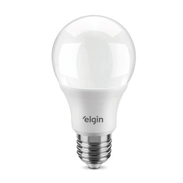 Imagem de Lâmpada Led Elgin Bulbo 9w A60 E27 Bivolt 3000k Luz Quente