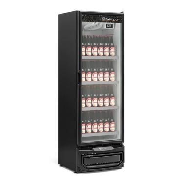 Imagem de Refrigerador Expositor Vertical 45 Litros Preto 127v Gelopar Gcbc-45
