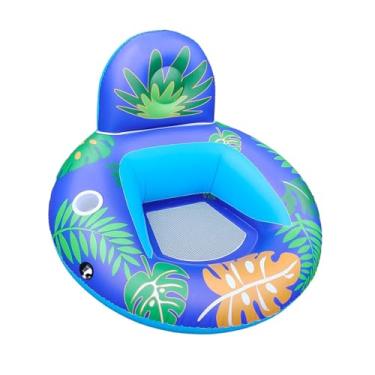 Imagem de Dynwave Boia inflável para piscina, presente resistente, leve, lago, PVC, confortável, multifuncional, brinquedo aquático, cadeira flutuante, prancha de apoio