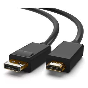 Imagem de Cabo Adaptador Tsa, Display Port Macho Para Hdmi Macho, - Cb-72