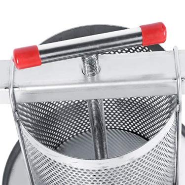 Imagem de aqxreight Manual de Aço Inoxidável Manual de Mel Prensas de Cera Pressione a Ferramenta de Apicultura Com o Toque é Adequado S Mel Pressserwax PressserManual Honey Presstornsinless Aço