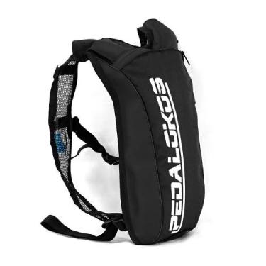 Imagem de Mochila de hidratação 3l pedalokos c/ refil, Preto