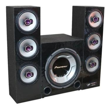 Imagem de Home Theater Pioneer Torre Stetsom Bluetooth Usb Sd Fm Aux - Oestesom