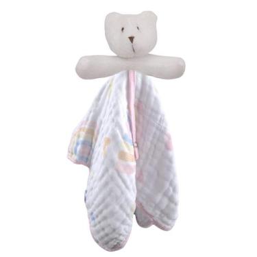 Imagem de Naninha Ursinhos Soft Baby Joy, Arco Íris Mágico
