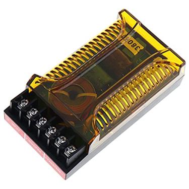 Imagem de DriSentri Crossover de 2 vias para alto-falante, divisor de frequência de alto-falante de 120 W, alto-falantes de áudio de carro bidirecionais, dois divisores cruzados, filtro crossover para carros